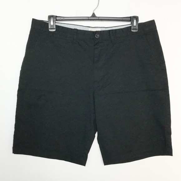 black khakis shorts